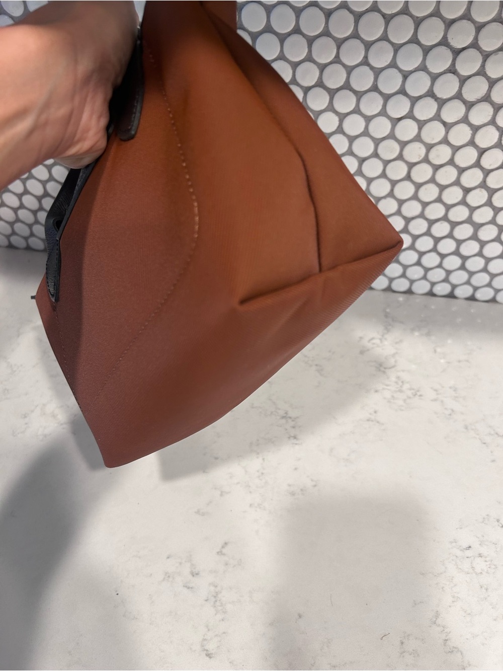 Authentic Longchamp Le Pliage Energy XS Crossbody Chocolate - Picture 11 of 12